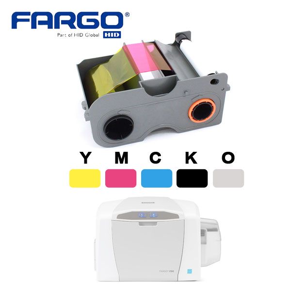 HID Fargo YMCKO 45452